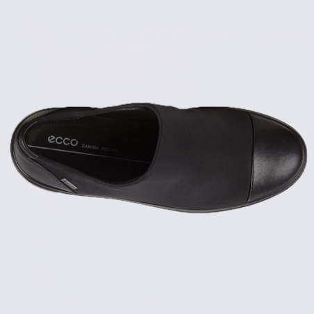 Chaussures Ecco chaussures Slipper femme en bi mati re noir