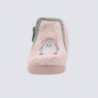 Chaussons Bellamy, chaussons bébé fille motif pingouin rose Chaussons Bellamy, chaussons bébé fille motif pingouin rose