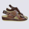 Sandales Vital, sandales tendances homme en cuir tabac Sandales Vital, sandales tendances homme en cuir tabac