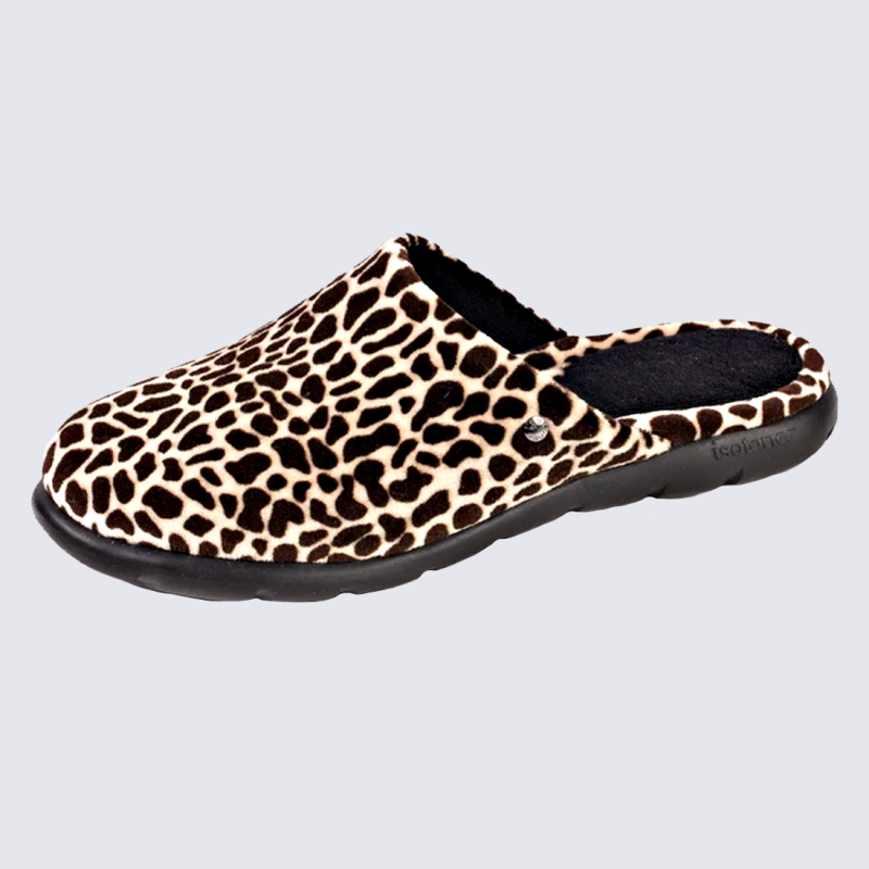 Chaussons Ballerines Isotoner Femme - Semelle Mémoire De Forme, Velours Doux, Lavable Machine - Taille 37