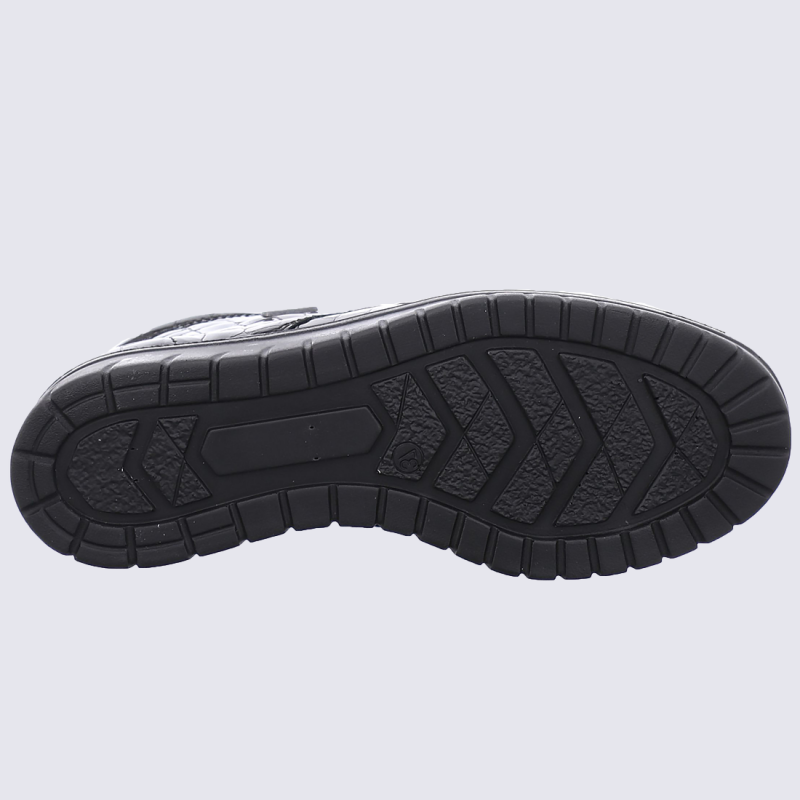 Chaussures montantes Westland, chaussures chaudes pour femme en cuir noir