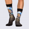 Chaussettes Wigglesteps, chaussettes tendances homme marine Chaussettes Wigglesteps, chaussettes tendances homme marine