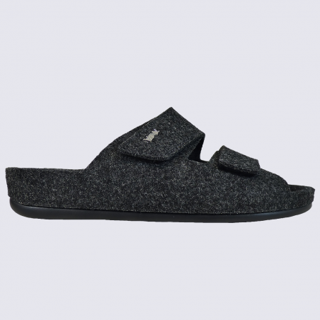Mules Rohde, mules mixte en feutre de laine noir Mules Rohde, mules mixte en feutre de laine noir