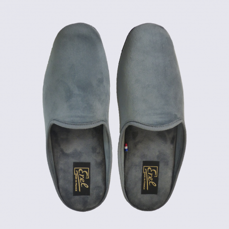 Mules Erel, mules confortables homme gris