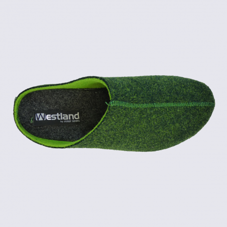 Mules Westland by Josef Seibel, mules hiver femme vert