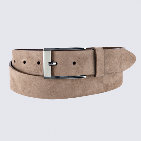 Ceinture Bernd Götz, ceinture tendance femme en cuir boue