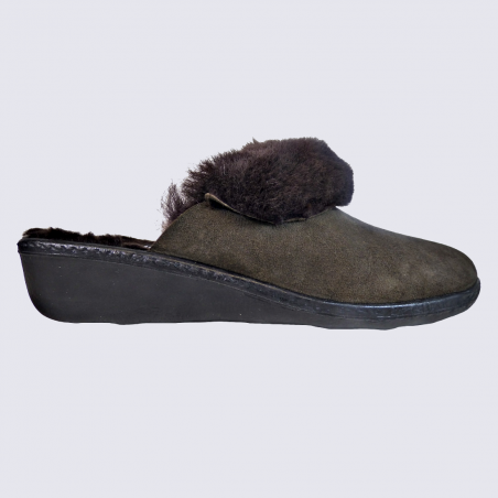 Mules Westland by Josef Seibel, mules fourrées femme moka Mules Westland by Josef Seibel, mules fourrées femme moka