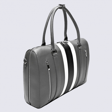 Sac business Socha, sac de travail pour ordinateur 17,3 sportswear femme gris