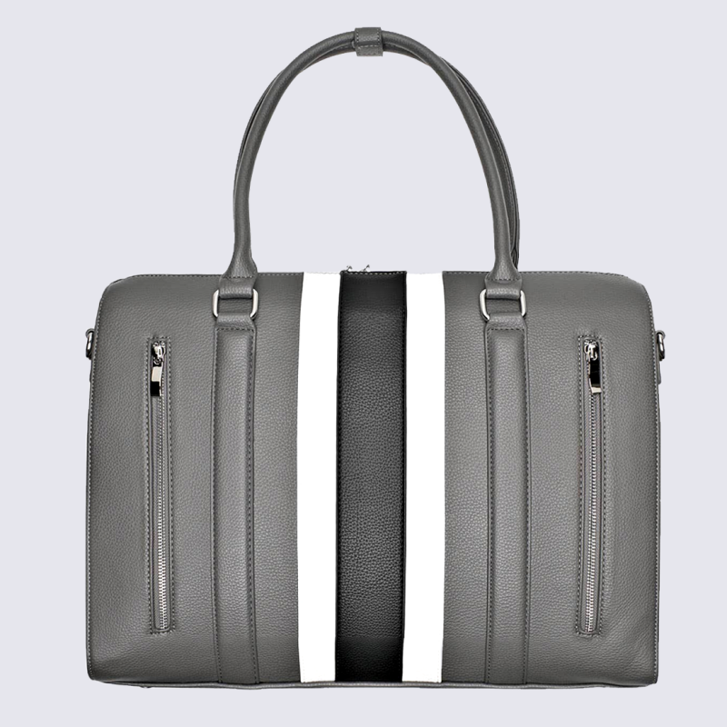 Sac business Socha, sac de travail pour ordinateur 17,3 sportswear femme gris