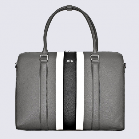 Sac business Socha, sac de travail pour ordinateur 17,3 sportswear femme gris