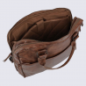 Sac business Bear, sac de travail/ordinateur en cuir brun Sac business Bear, sac de travail/ordinateur en cuir brun