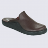 Mules Westland by Josef Seibel, mules confort homme en cuir bordeaux Mules Westland by Josef Seibel, mules confort homme en cuir bordeaux