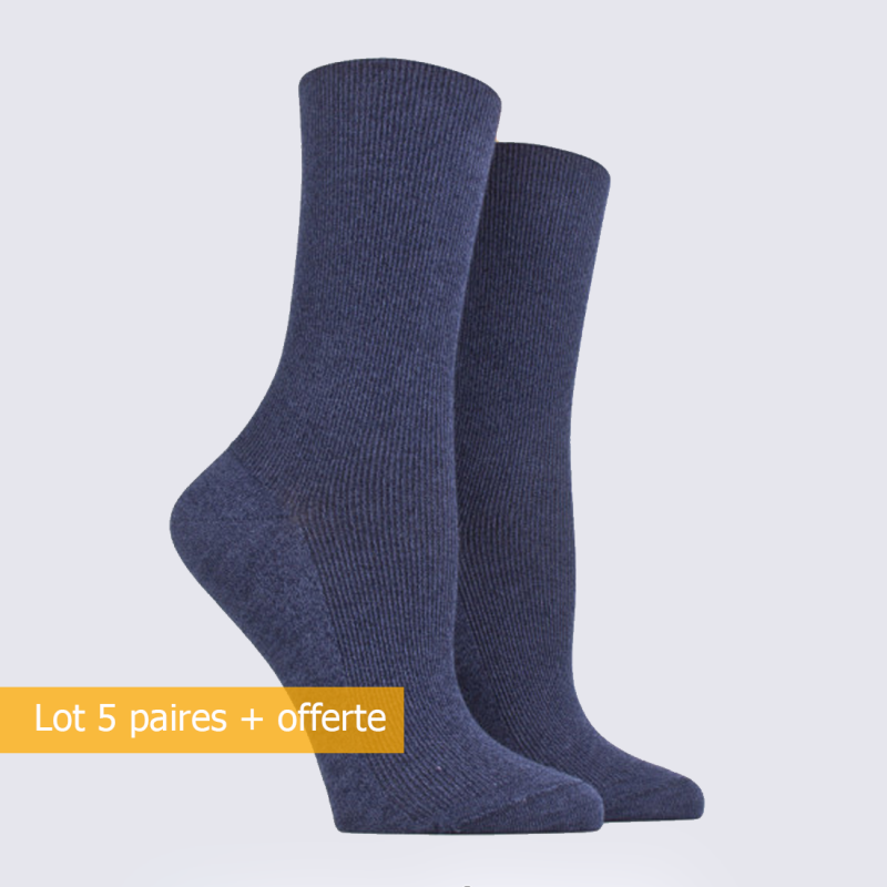 Lot de chaussettes Doré Doré, lot de chaussettes femme en coton jeans