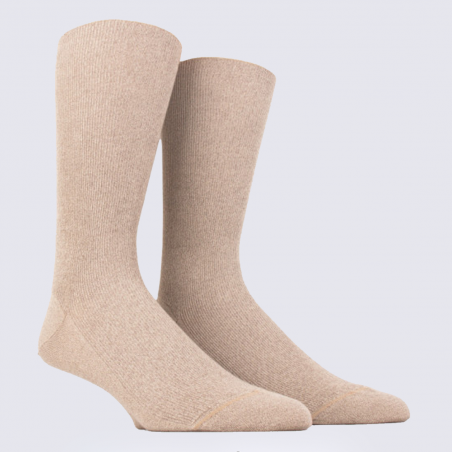 Chaussettes Doré Doré, chaussettes confortables homme en coton cordage