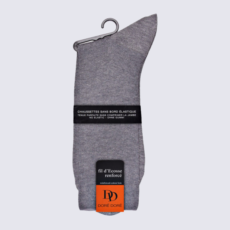 Chaussettes Doré Doré, chaussettes homme en coton couleur bourrasque