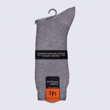 Chaussettes Doré Doré, chaussettes homme en coton couleur bourrasque