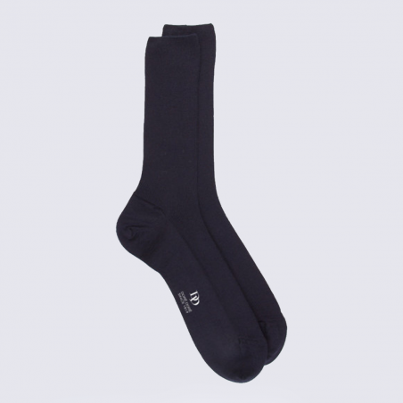 Chaussettes Doré Doré, chaussettes homme en laine Mérinos marine