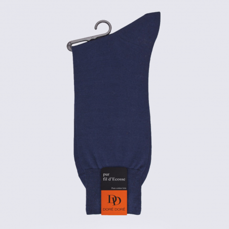 Chaussettes Doré Doré, chaussettes homme en coton pur fil d'Ecosse matelot