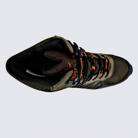 Chaussures de randonnée hautes en cuir imperméables