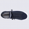 Baskets Westland by Josef Seibel, baskets confortables femme en textile bleu ocean Baskets Westland by Josef Seibel, baskets confortables femme en textile bleu ocean