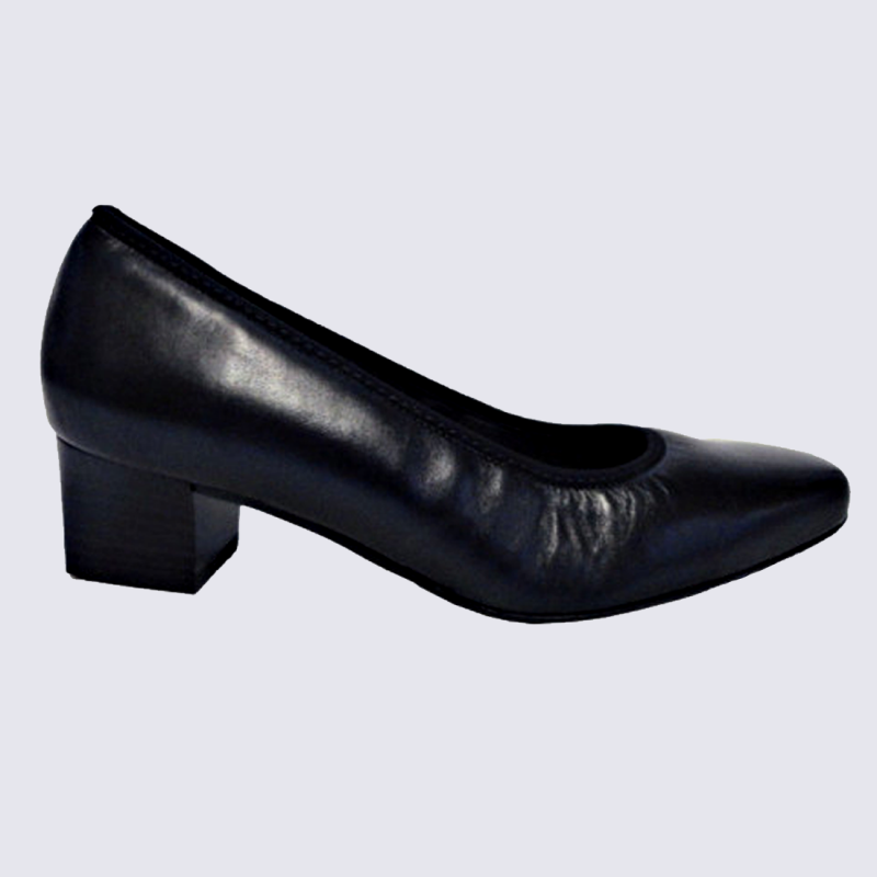Escarpins Ara escarpins confortables femme en cuir noir Igert