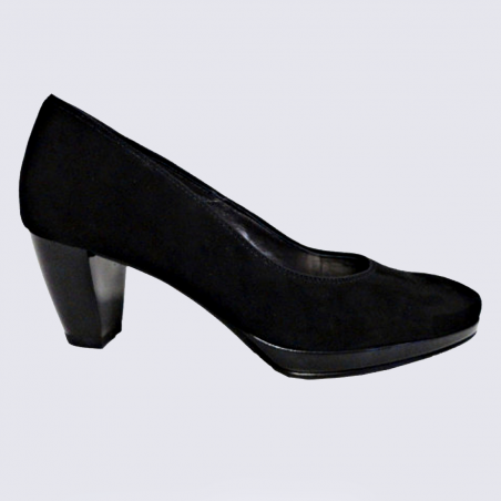 Escarpins Ara, escarpins tendance femme en cuir noir