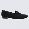 Slippers Ara, slippers tendance femme en cuir noir Slippers Ara, slippers tendance femme en cuir noir