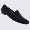 Slippers Ara, slippers tendance femme en cuir noir Slippers Ara, slippers tendance femme en cuir noir