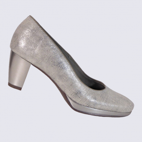 Escarpins Ara, escarpins tendances femme en cuir gris