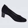 Escarpins Ara, escarpins perforés femme en cuir bleu Escarpins Ara, escarpins perforés femme en cuir bleu