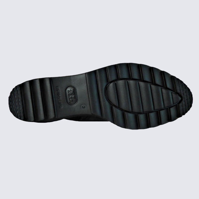 Bottines Ara, bottines montantes à lacets femme en cuir noir