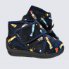 Chaussons Bellamy, chaussons motif avion garçons marine Chaussons Bellamy, chaussons motif avion garçons marine