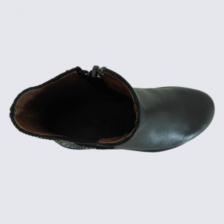 Bottines fille cuir Noir Bellamy Tendance à glissière Bottines fille cuir Noir Bellamy Tendance à glissière