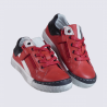 Baskets garçon Bellamy en cuir rouge Baskets garçon Bellamy en cuir rouge