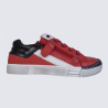 Baskets garçon Bellamy en cuir rouge Baskets garçon Bellamy en cuir rouge