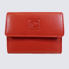Porte monnaie Clara Campbell, porte monnaie femme en cuir rouge Porte monnaie Clara Campbell, porte monnaie femme en cuir rouge