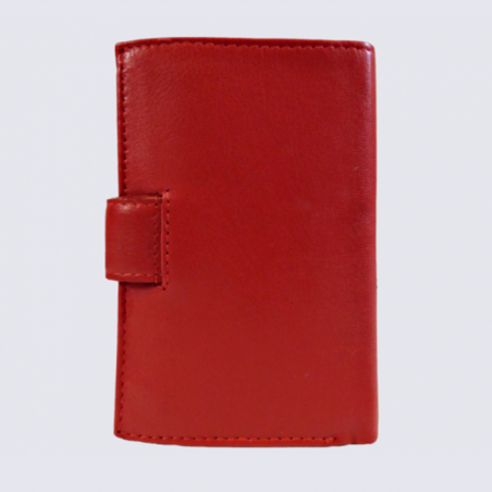 Porte Feuille Clara Campbell, porte feuille tendance femme en cuir rouge Porte Feuille Clara Campbell, porte feuille tendance femme en cuir rouge