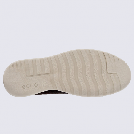 Chaussures Ecco, chaussures slippers homme en cuir moka Chaussures Ecco, chaussures slippers homme en cuir moka