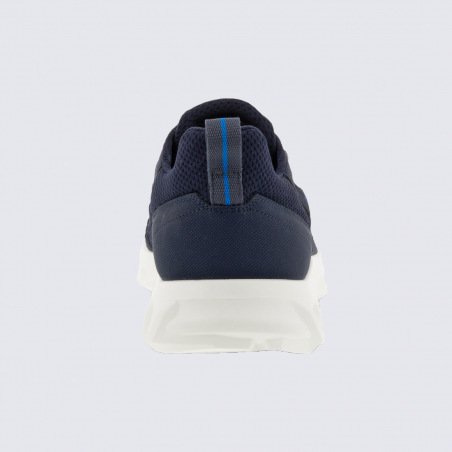 Baskets Ecco, baskets confortables pour homme bleu marine