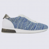 Baskets Ara, baskets tricotées femme en textile bleu aqua Baskets Ara, baskets tricotées femme en textile bleu aqua