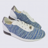 Baskets Ara, baskets tricotées femme en textile bleu aqua Baskets Ara, baskets tricotées femme en textile bleu aqua
