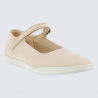 Chaussures Ecco, chaussures confortables pour femme en cuir rose calcaire Chaussures Ecco, chaussures confortables pour femme en cuir rose calcaire
