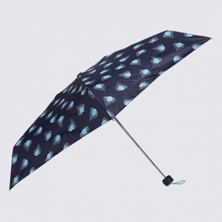 Parapluie Isotoner, parapluie mini XtraSec femme feuille d'eau Parapluie Isotoner, parapluie mini XtraSec femme feuille d'eau