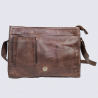 Sac à bandoulière Bear Design, sac à bandoulière tendance en cuir brun Sac à bandoulière Bear Design, sac à bandoulière tendance en cuir brun