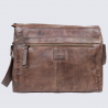 Sac à bandoulière Bear Design, sac à bandoulière tendance en cuir brun Sac à bandoulière Bear Design, sac à bandoulière tendance en cuir brun