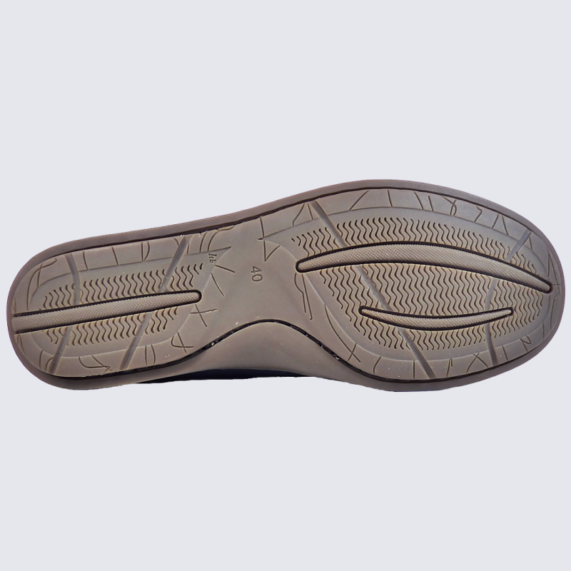 Chaussures Arima chaussures bateau homme en cuir jean beige et