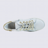 Baskets Bellamy, baskets tendances à lacets fille doré et blanc Baskets Bellamy, baskets tendances à lacets fille doré et blanc