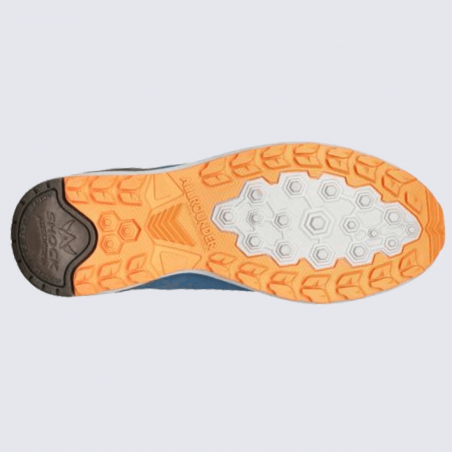 Baskets Allrounder, baskets confortables femme orange et bleu