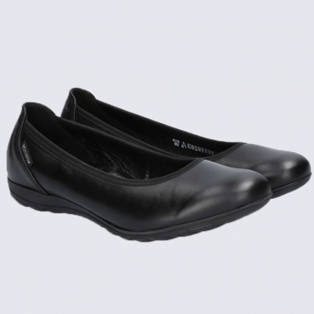 Ballerines Mephisto, ballerines confortables femme en cuir noir