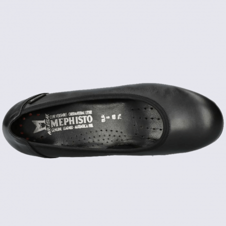 Ballerines Mephisto, ballerines confortables femme en cuir noir